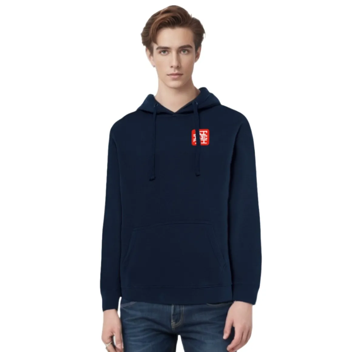 Discount NAVY PATCH SWEATSHIRT Hoodies